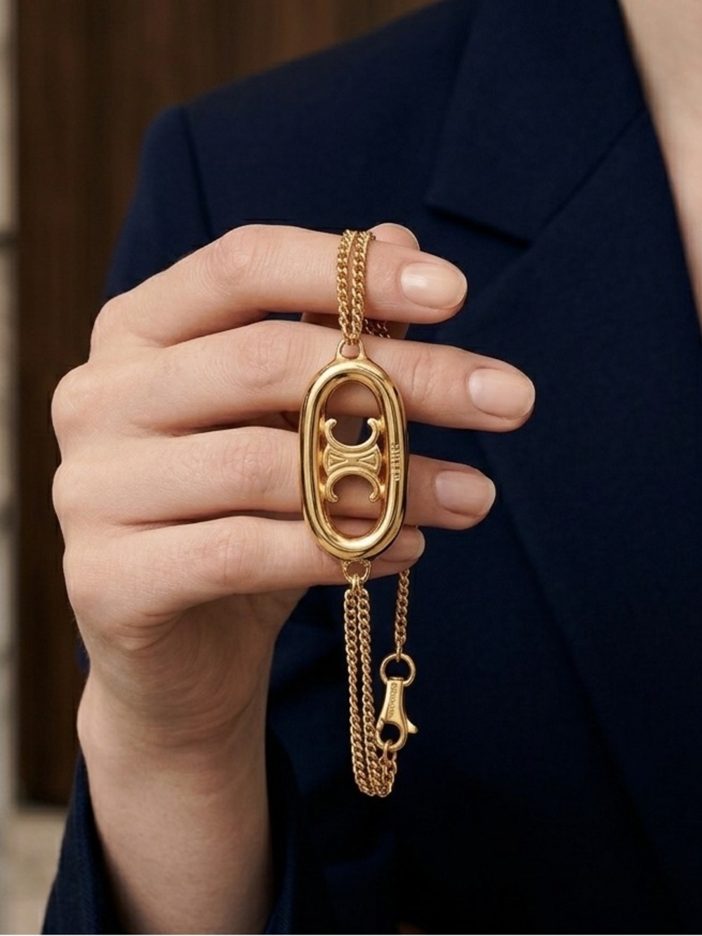🆕 CELINE Logo Chain Bracelet